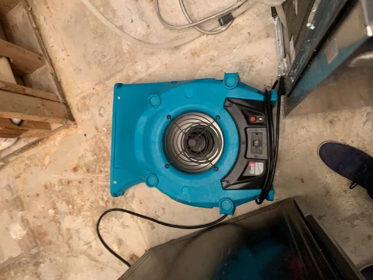 Air mover drying equipment for Mold Remediation & Removal in Houston